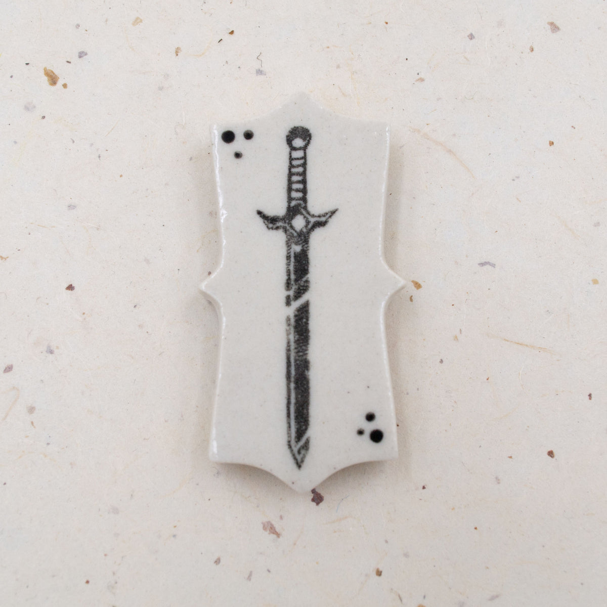 Sword Ceramic Magnet