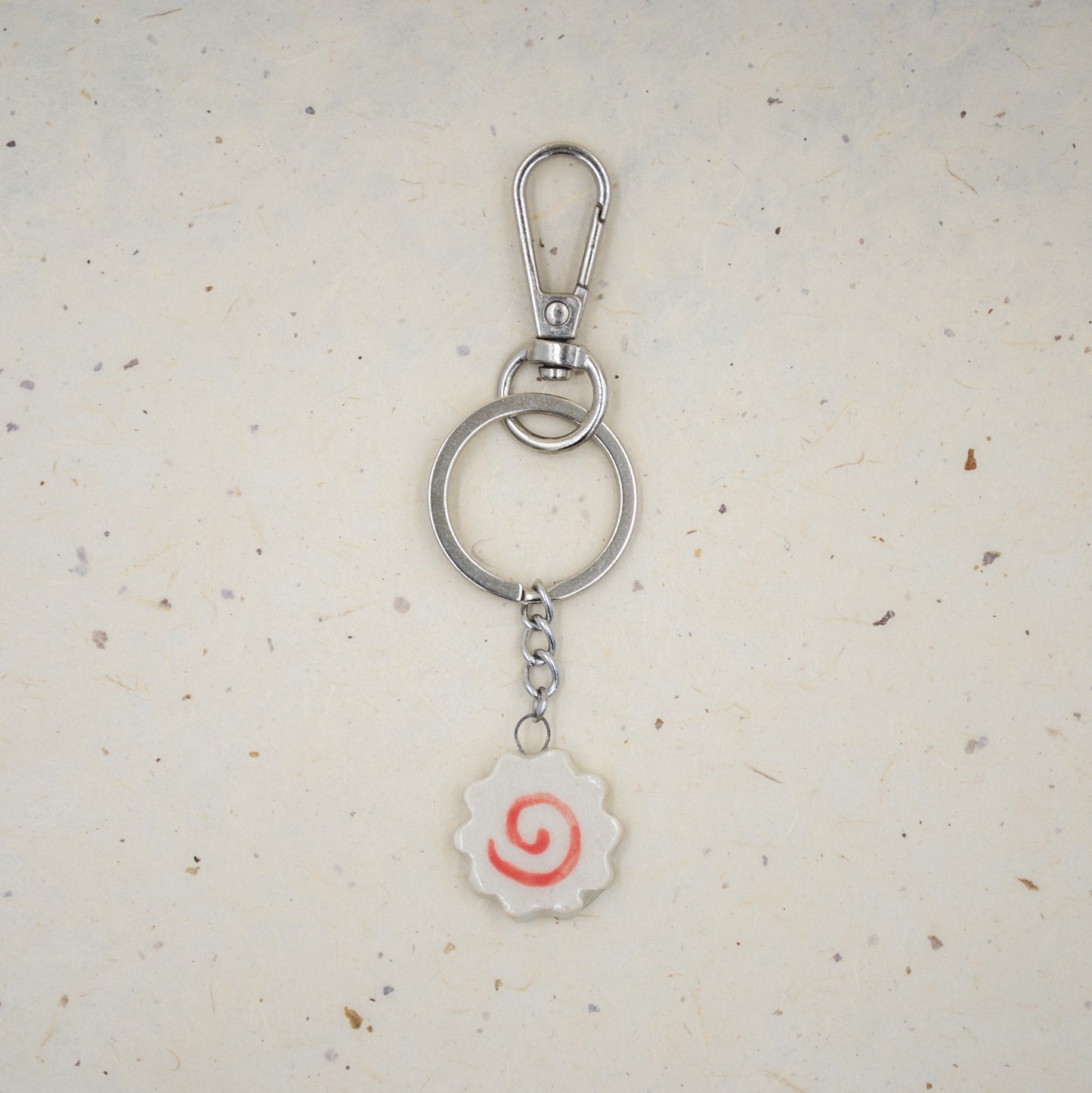 Ceramic Narutomaki Charm
