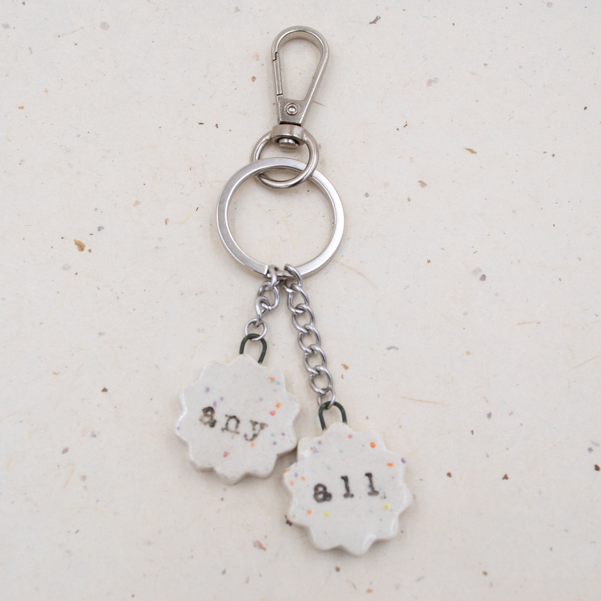 Ceramic Pronoun Charms