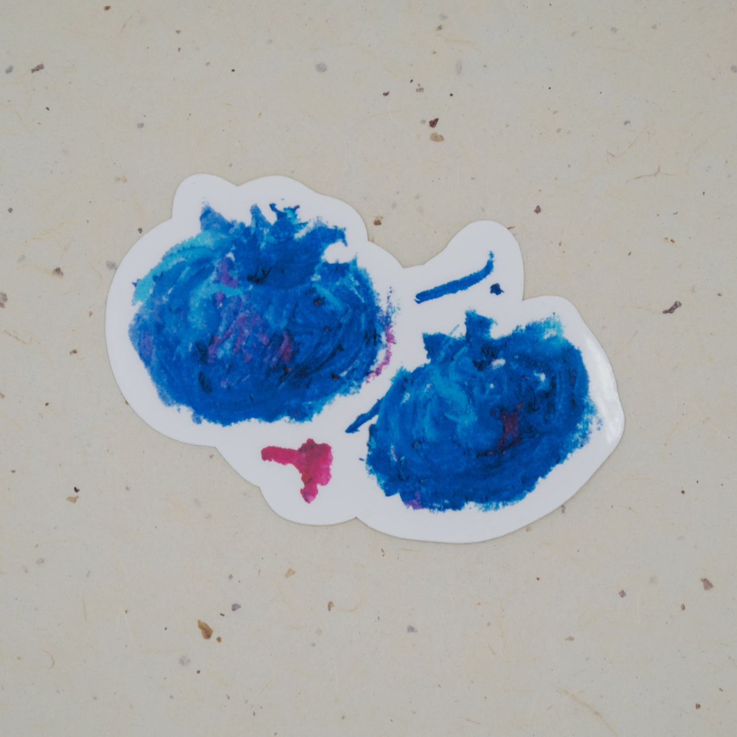Blueberries- Die Cut Sticker