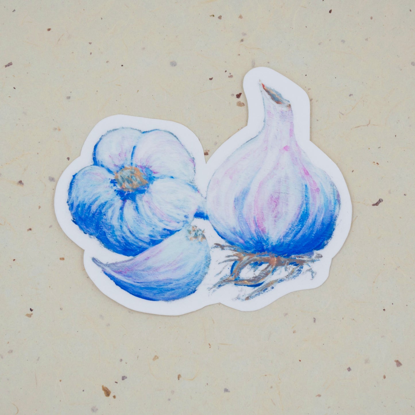 Garlic- Die Cut Sticker