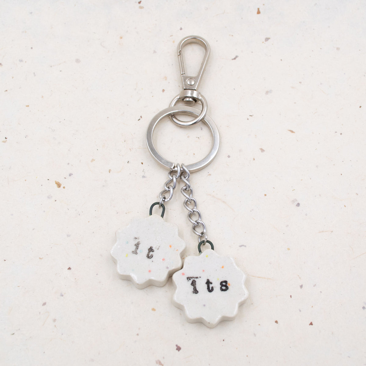 Ceramic Pronoun Charms