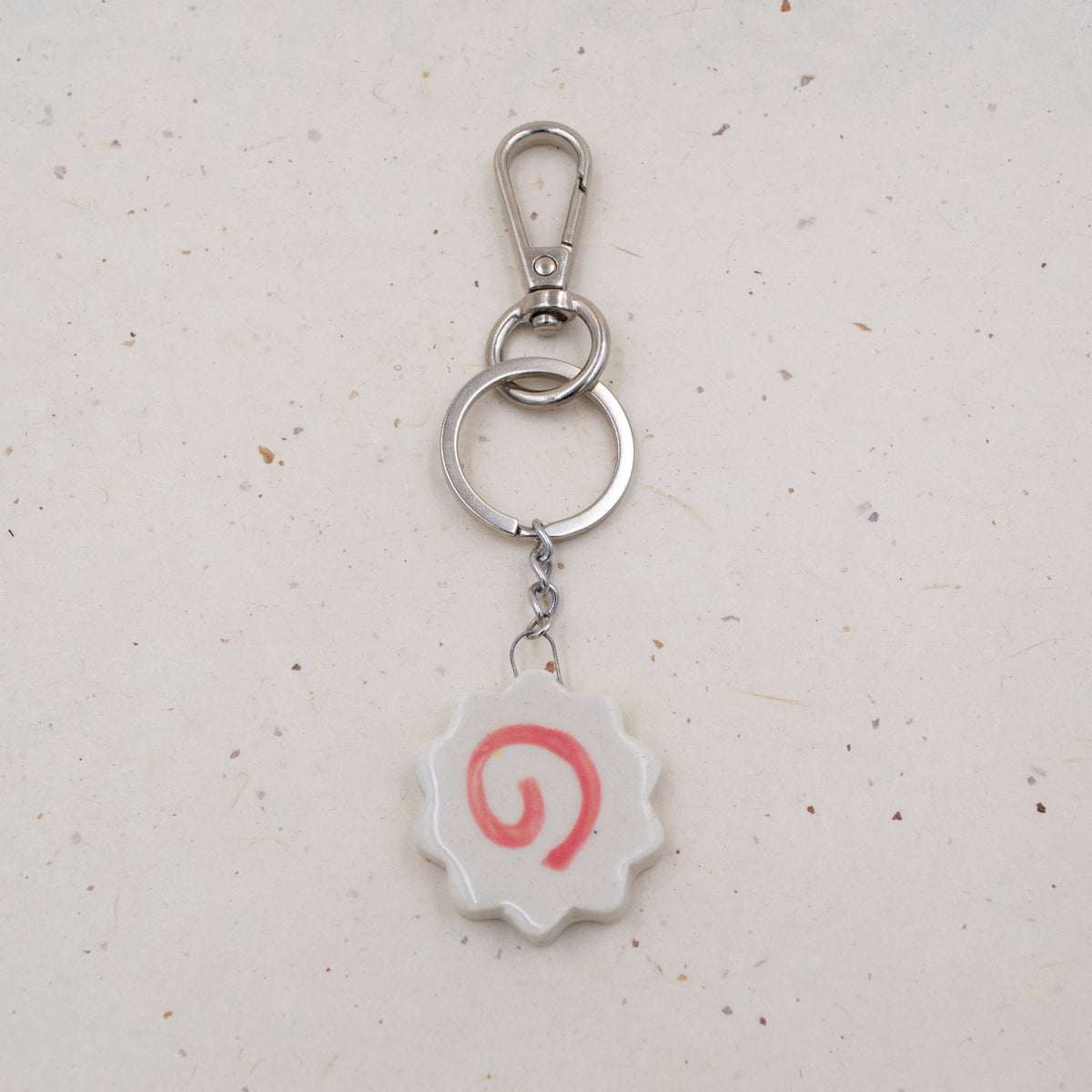 Ceramic Narutomaki Charm