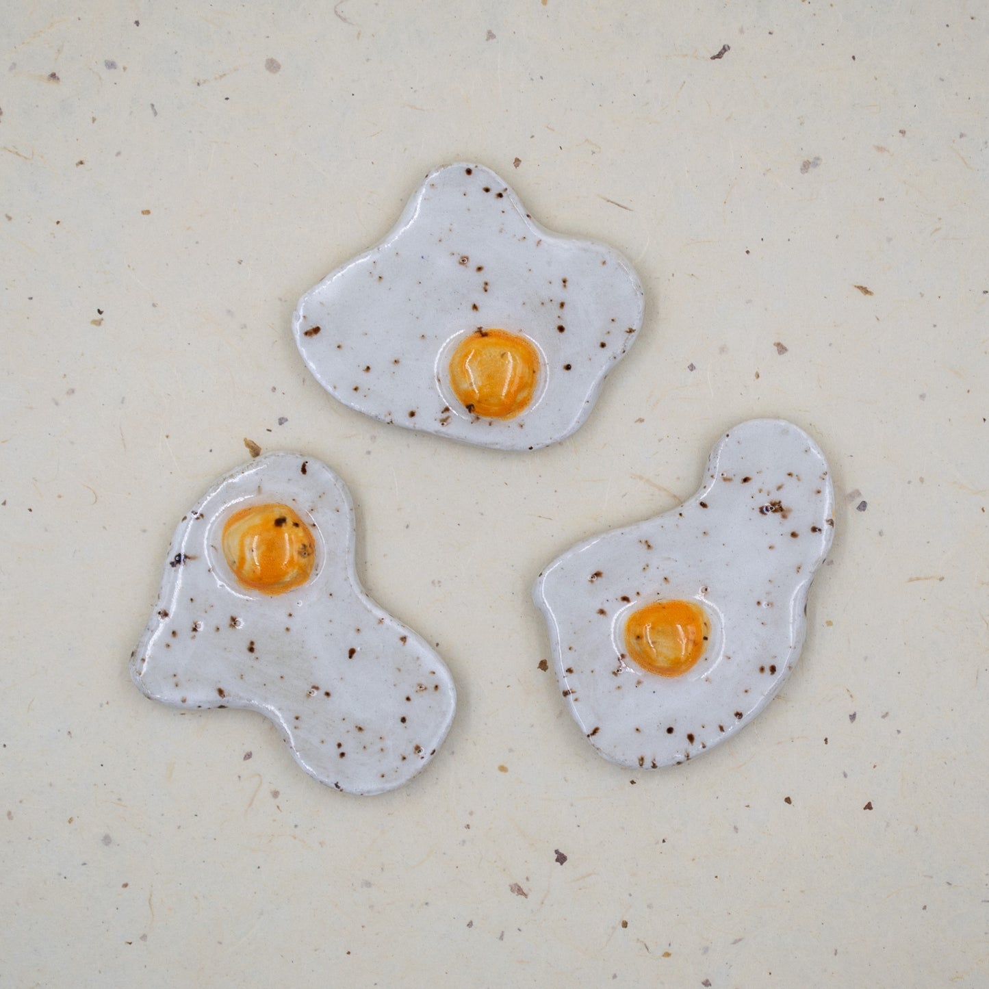 Speckled Egg Ceramic Magnet