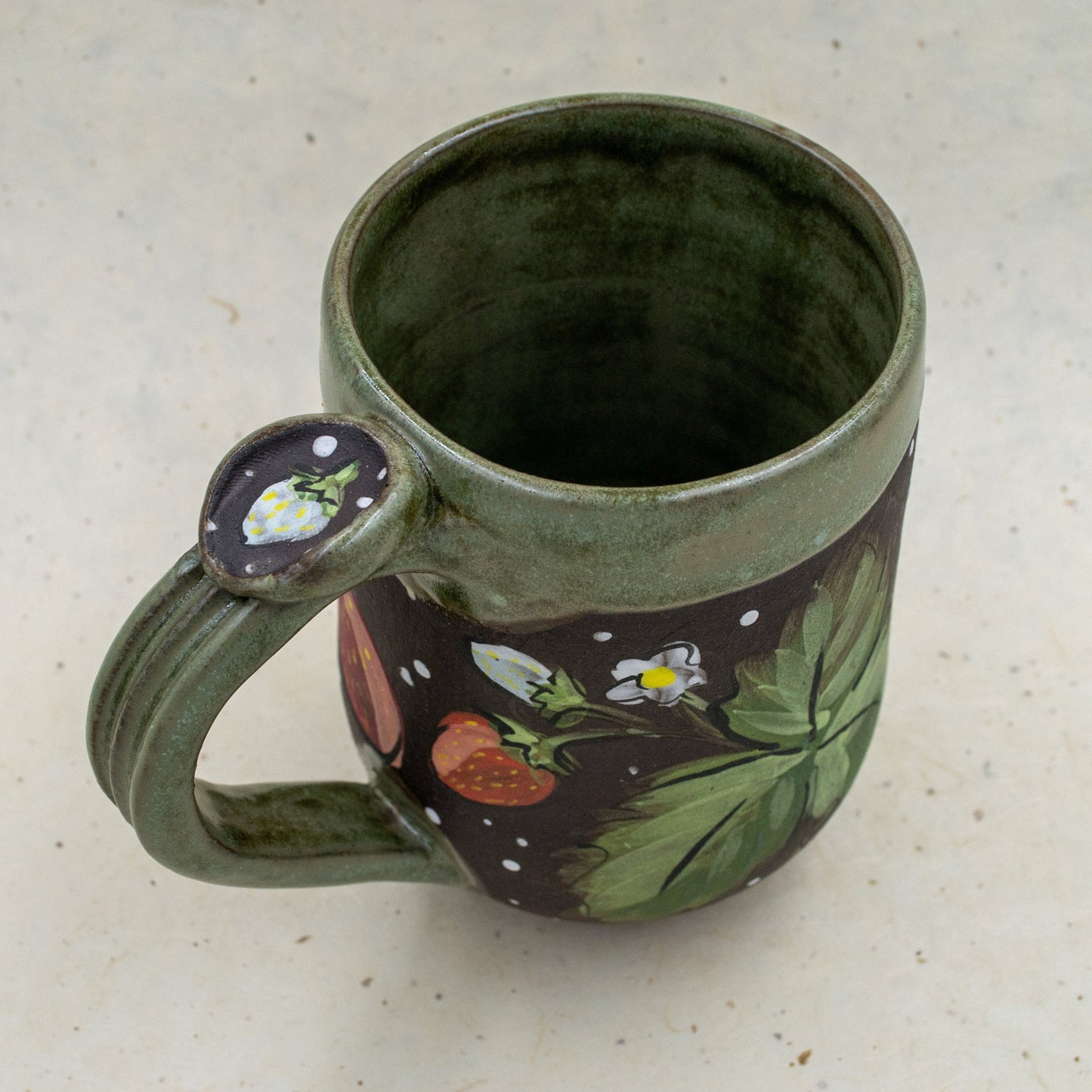 Strawberry Ceramic Mug